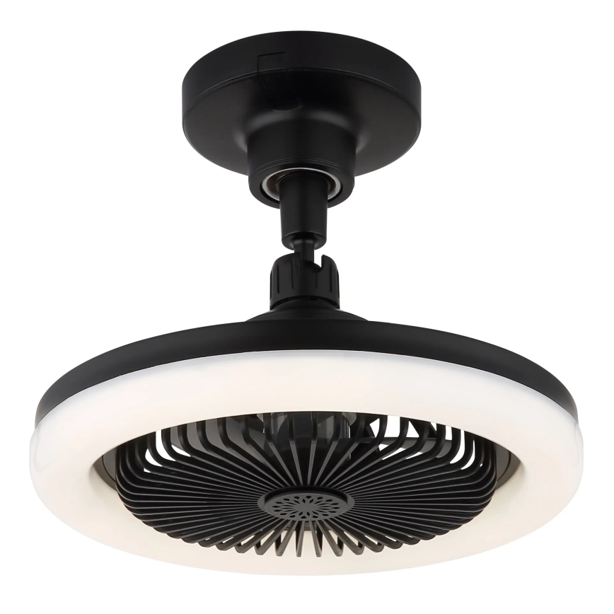 Globo - LED dimmelhető mennyezeti ventilátor LED/20W/230V 3000-6500K fekete + távirányító