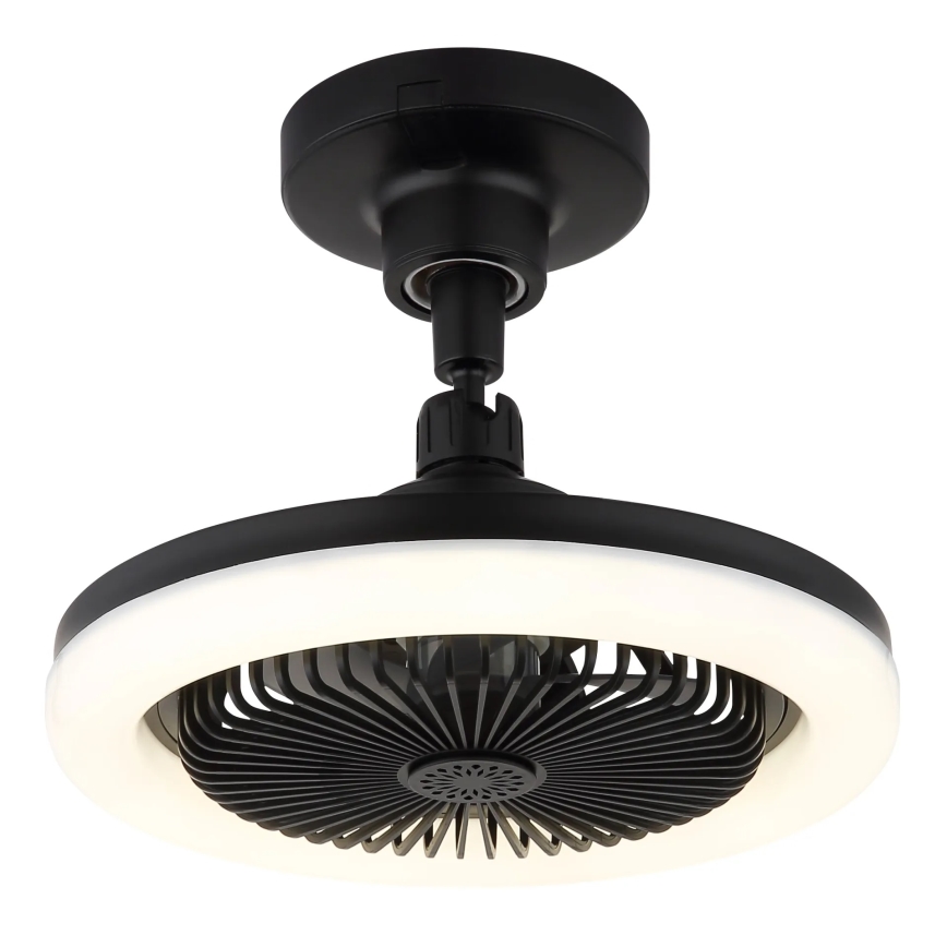 Globo - LED dimmelhető mennyezeti ventilátor LED/20W/230V 3000-6500K fekete + távirányító