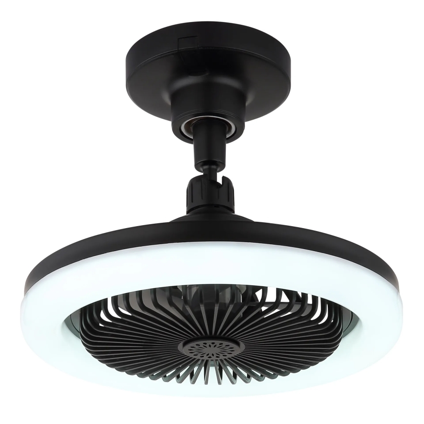 Globo - LED dimmelhető mennyezeti ventilátor LED/20W/230V 3000-6500K fekete + távirányító