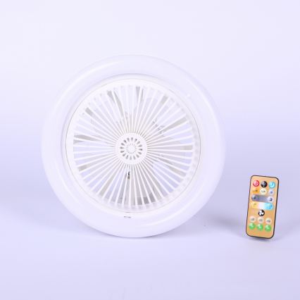 Globo - LED Fényerőszabályozható mennyezeti ventilátor LED/20W/230V 3000-6500K fehér + távirányító