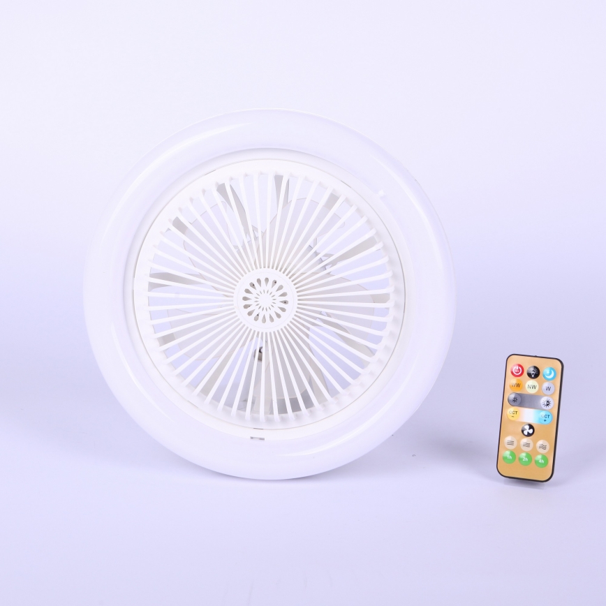 Globo - LED Fényerőszabályozható mennyezeti ventilátor LED/20W/230V 3000-6500K fehér + távirányító