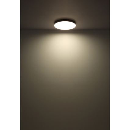 Globo - LED Mennyezeti lámpa LED/50W/230V 3000K/4000K/6500K átm. 50 cm fekete