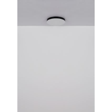 Globo - LED Mennyezeti lámpa LED/50W/230V 3000K/4000K/6500K átm. 50 cm fekete