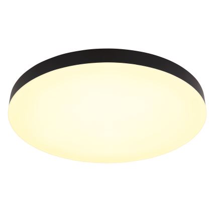 Globo - LED Mennyezeti lámpa LED/50W/230V 3000K/4000K/6500K átm. 50 cm fekete