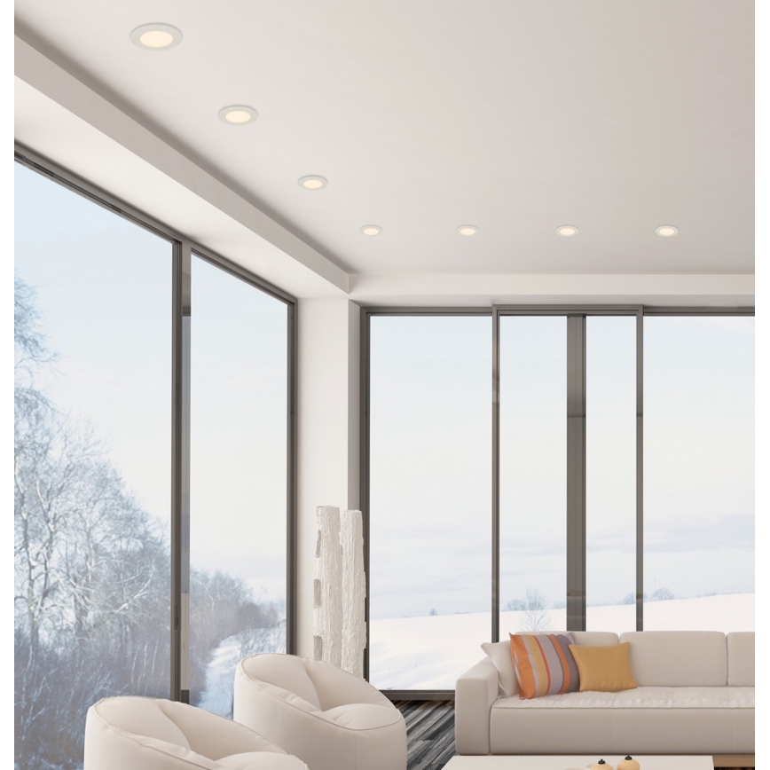 Globo - LED Fürdőszobai beépíthető lámpa LED/6W/230V IP44