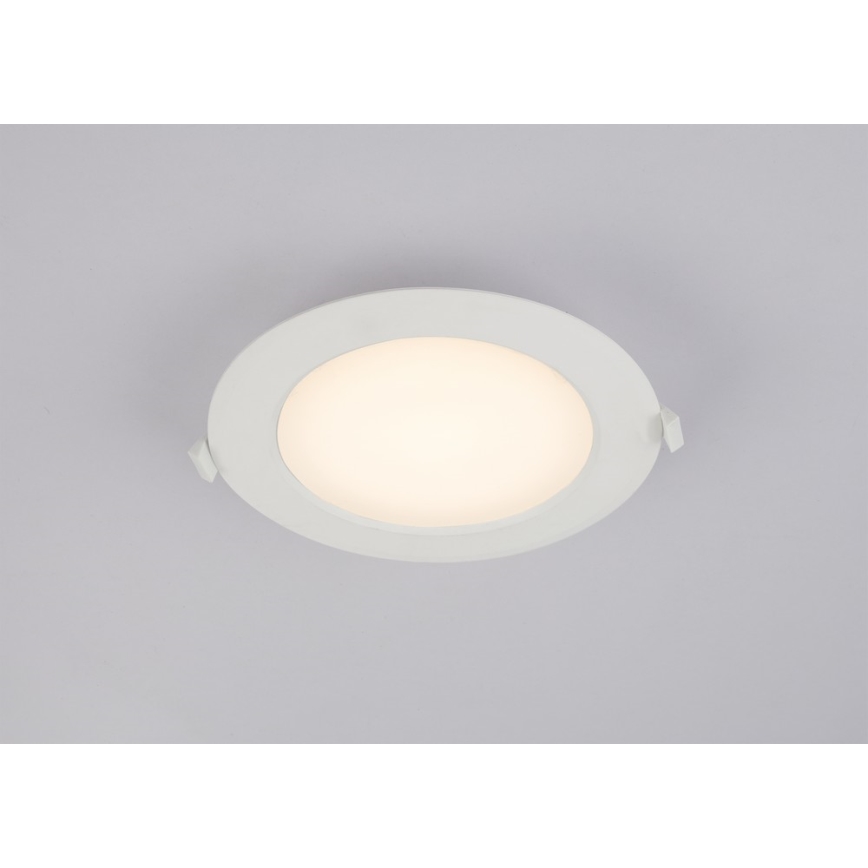 GLOBO 12391-16D - LED Fürdőszobai beépíthető lámpa UNELLA 1xLED/16W/230V IP44