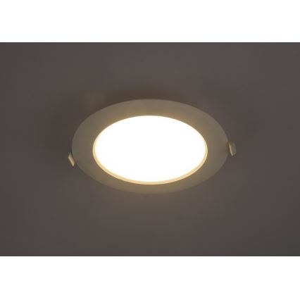 GLOBO 12391-16D - LED Fürdőszobai beépíthető lámpa UNELLA 1xLED/16W/230V IP44