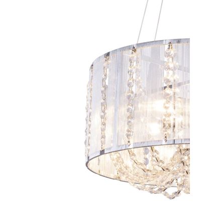 Globo - Kristálycsillár zsinóron 4xE14/40W/230V