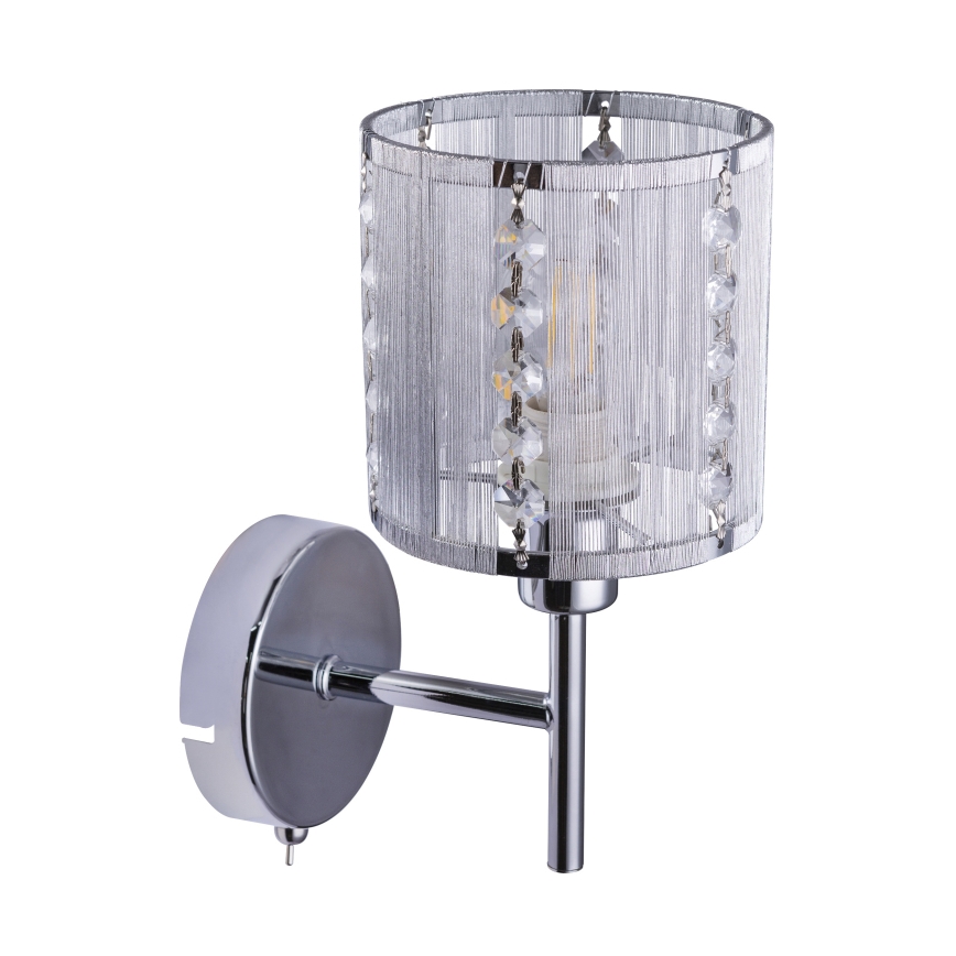 Globo - Fali lámpa 1xE14/40W/230V matt króm