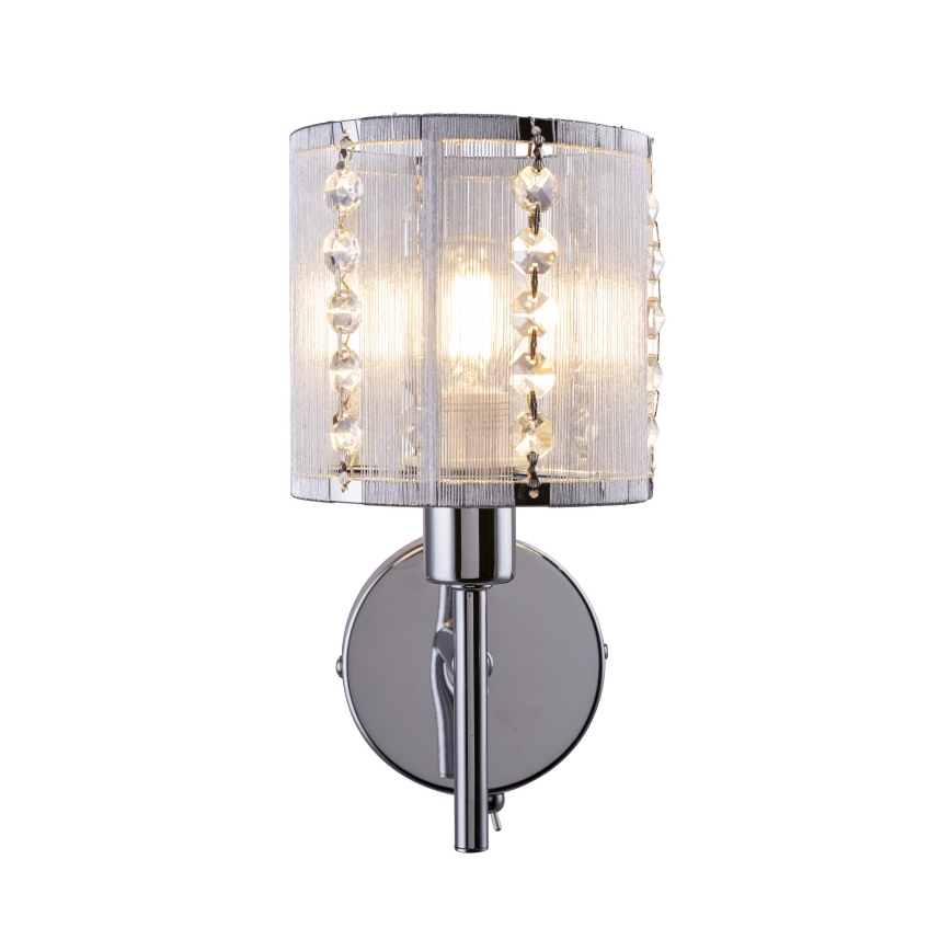 Globo - Fali lámpa 1xE14/40W/230V matt króm