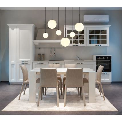 Globo - Csillár zsinóron 3xE27/9W/230V + 3xG9/5W