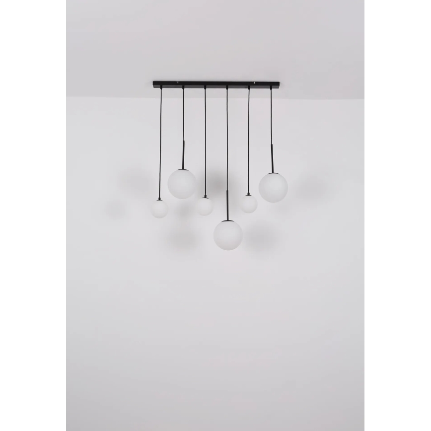 Globo - Csillár zsinóron 3xE27/9W/230V + 3xG9/5W