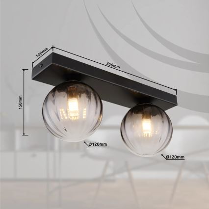 Globo - Mennyezeti lámpa 2xG9/10W/230V