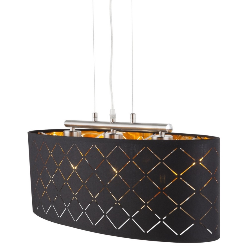 Globo - Csillár zsinóron 3xE27/60W/230V