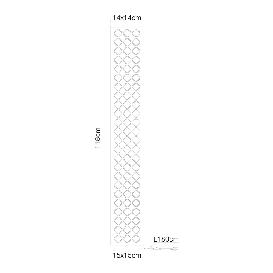 Globo -Állólámpa 2xE27/40W/230V