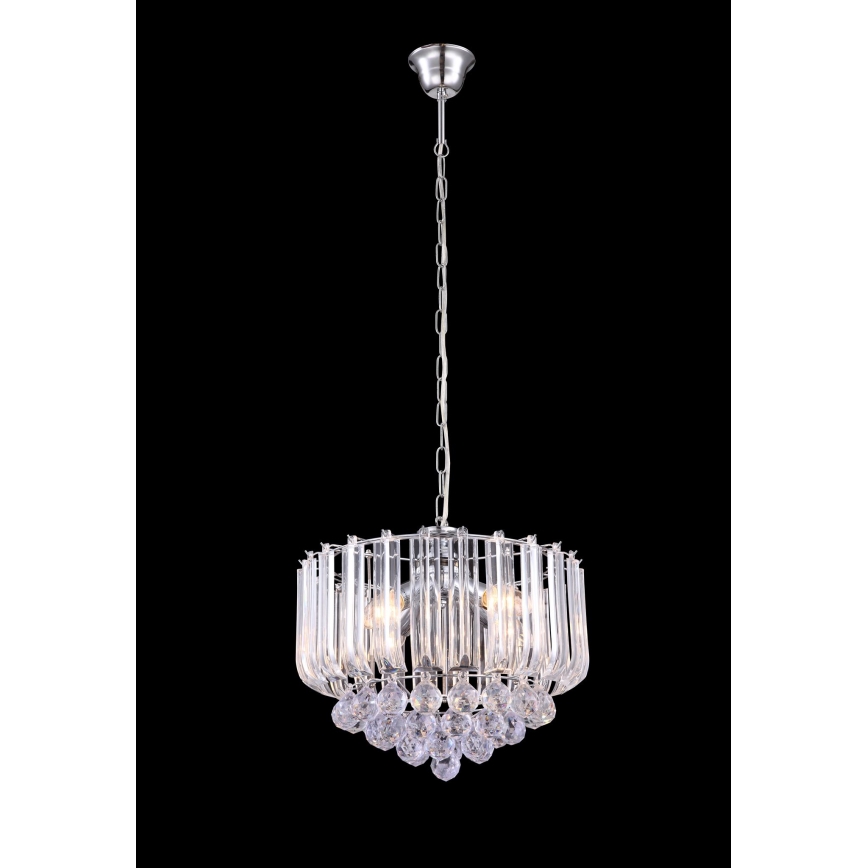 Globo - Csillár láncon 4xE14/40W/230V