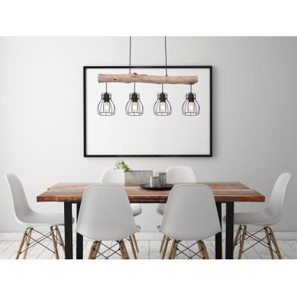 Globo - Függeszték kábellel 4xE27/40W/230V