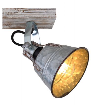 Globo - Spotlámpa 2xE27/60W/230V fenyő