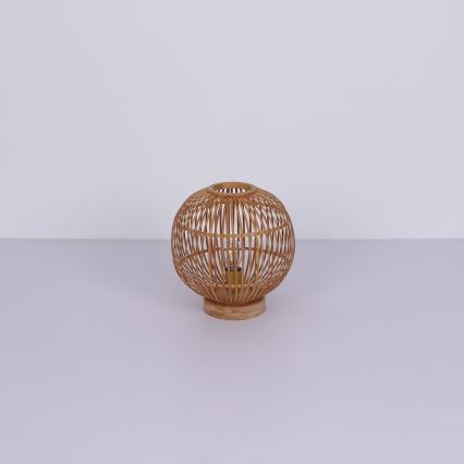 Globo - Asztali lámpa 1xE27/60W230V bambusz