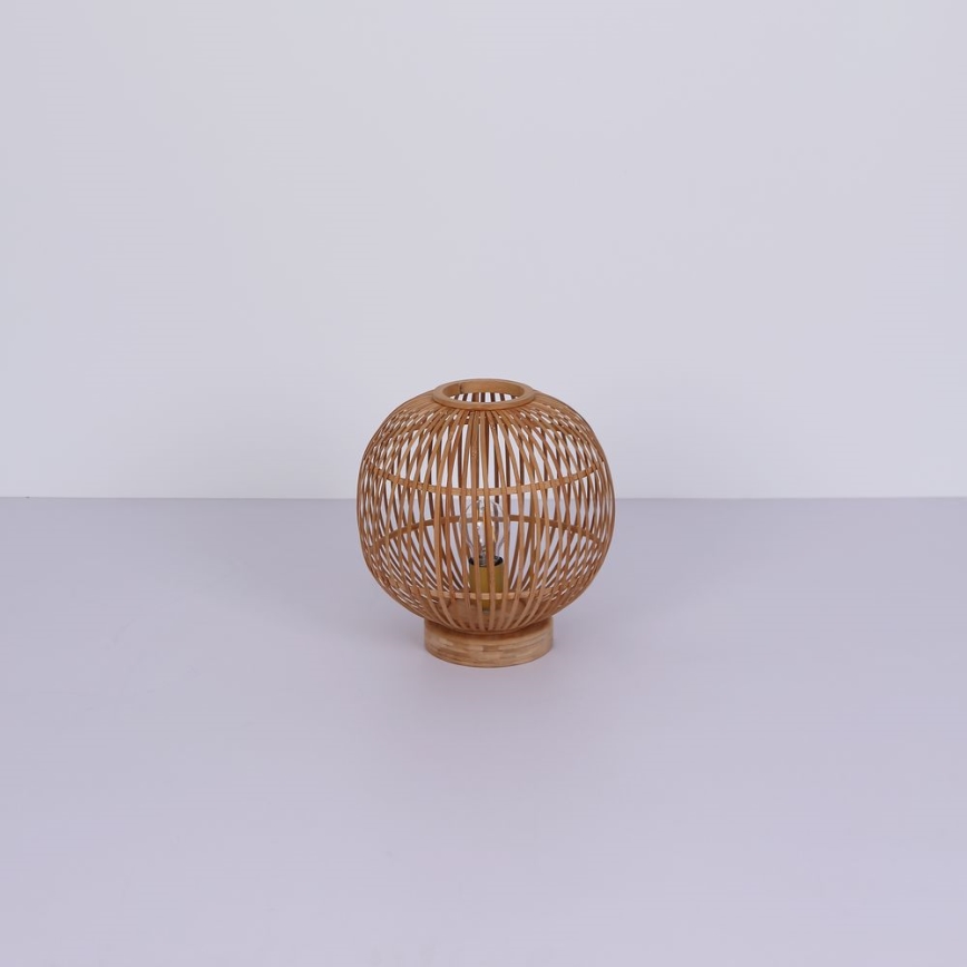 Globo - Asztali lámpa 1xE27/60W230V bambusz