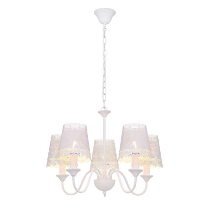 Globo - Csillár láncon 5xE14/40W/230V