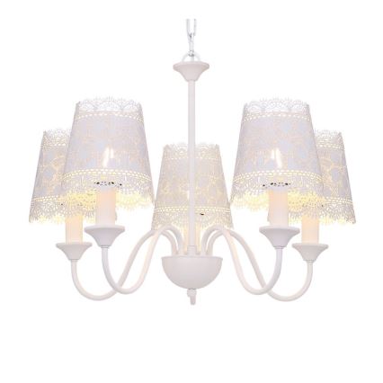 Globo - Csillár láncon 5xE14/40W/230V