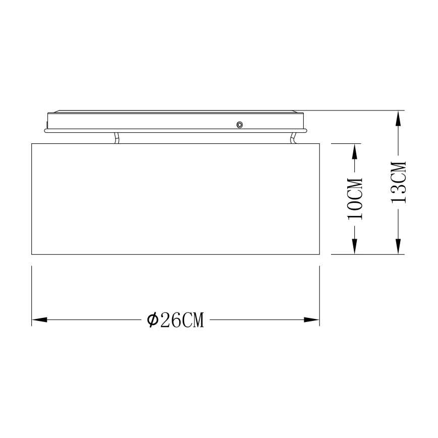 Globo - LED Mennyezeti lámpa LED/12W/230V