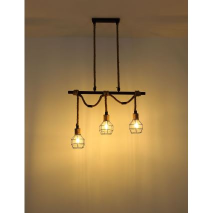 Globo - Csillár   3xE27/60W/230V