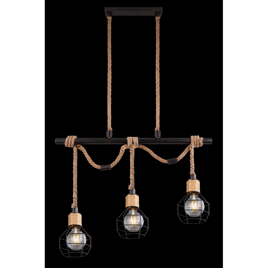 Globo - Csillár   3xE27/60W/230V