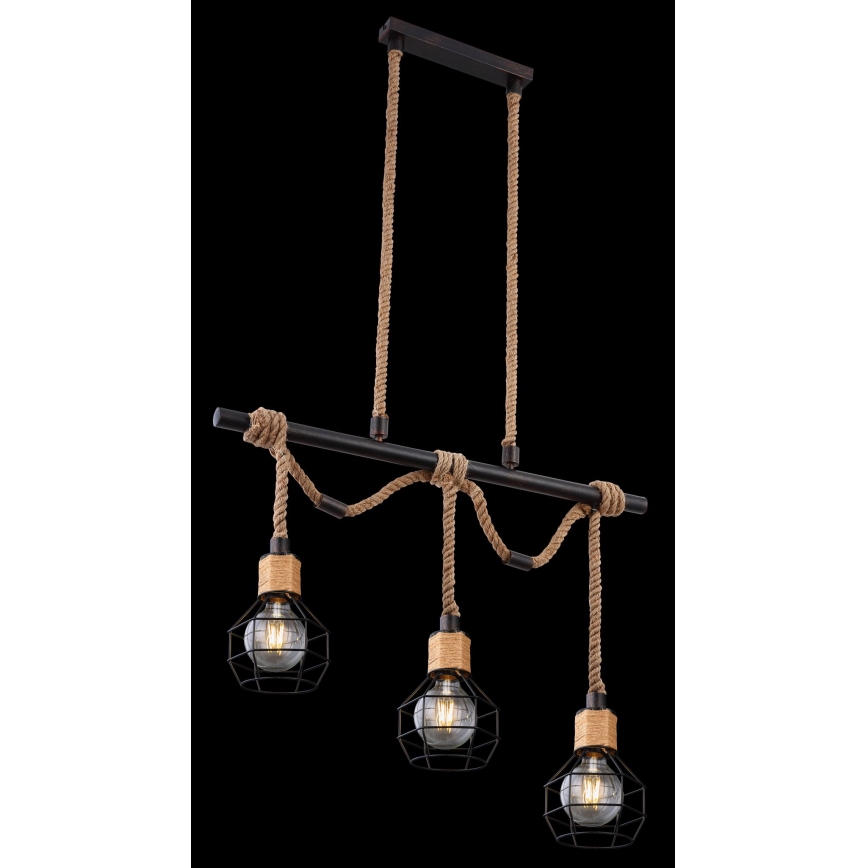 Globo - Csillár   3xE27/60W/230V