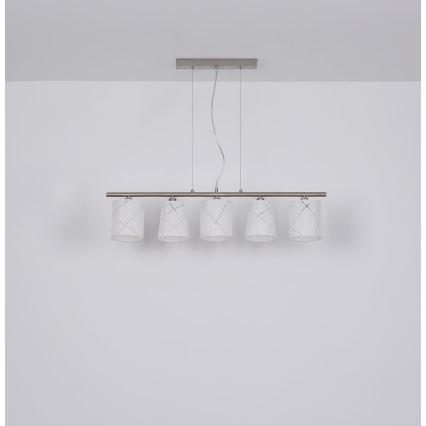 Globo - Csillár zsinóron 5xE14/25W/230V