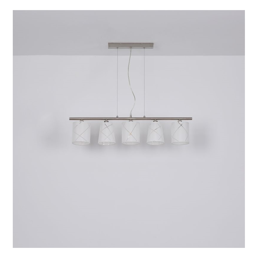 Globo - Csillár zsinóron 5xE14/25W/230V