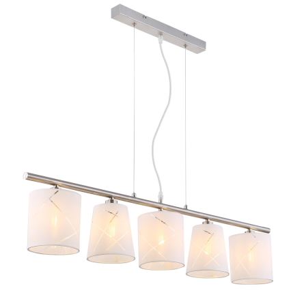 Globo - Csillár zsinóron 5xE14/25W/230V