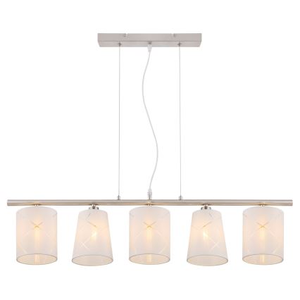 Globo - Csillár zsinóron 5xE14/25W/230V