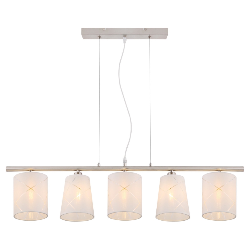 Globo - Csillár zsinóron 5xE14/25W/230V