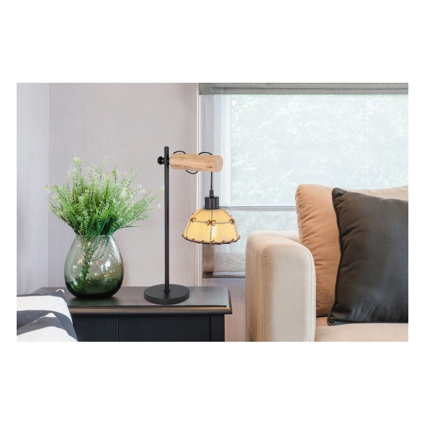 Globo - Asztali lámpa 1xE27/60W/230V