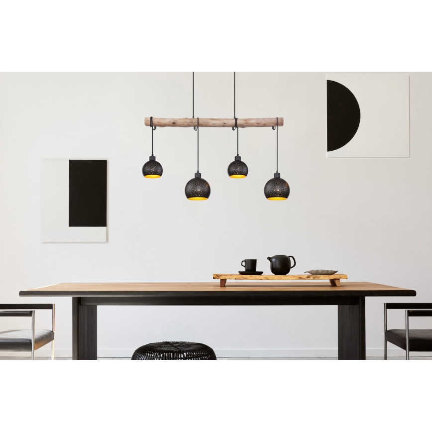 Globo - Csillár zsinóron 4xE27/40W/230V