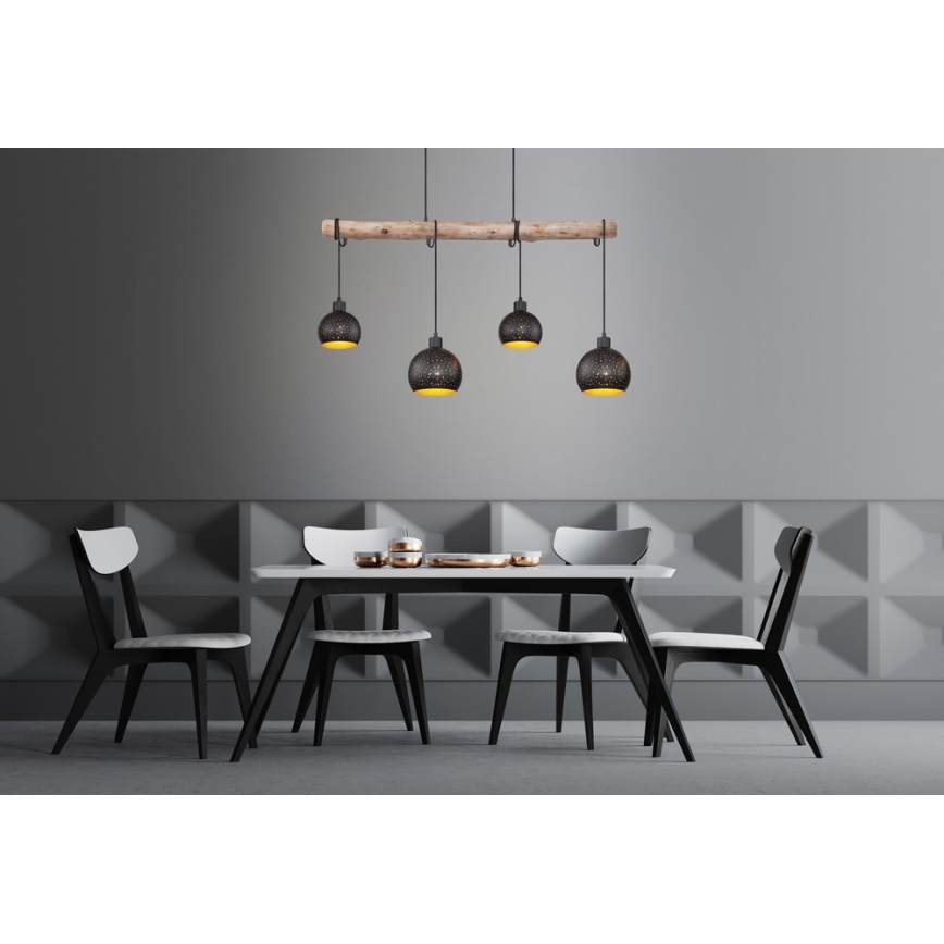 Globo - Csillár zsinóron 4xE27/40W/230V