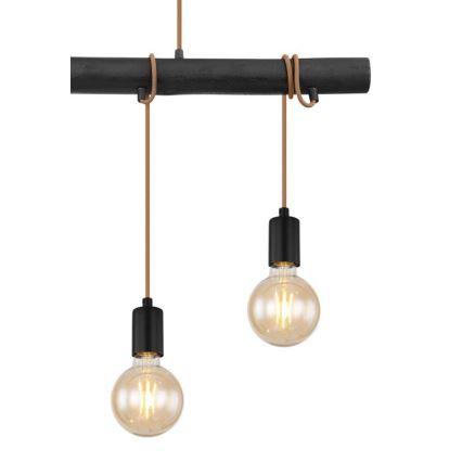 Globo 15459-4H - Csillár zsinóron LEO 4xE27/60W/230V