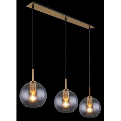 Globo - Csillár zsinóron 3xE27/60W/230V