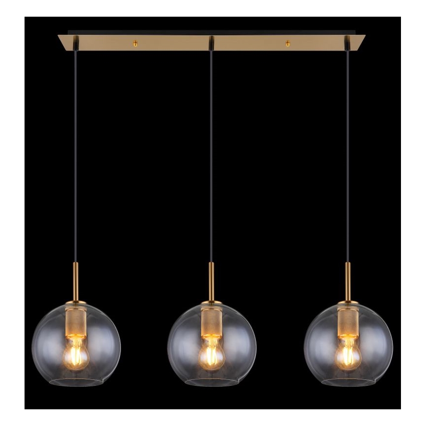 Globo - Csillár zsinóron 3xE27/60W/230V