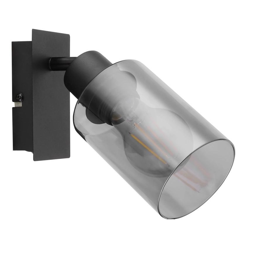 Globo - Fali spotlámpa 1xE27/15W/230V fekete