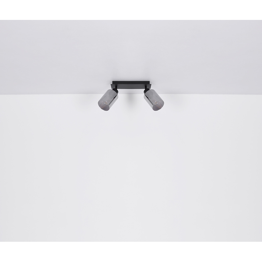 Globo - Spotlámpa 2xE27/15W/230V fekete