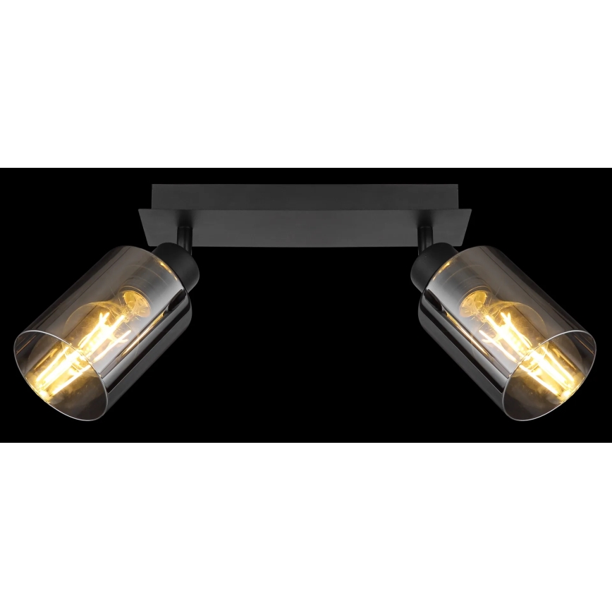 Globo - Spotlámpa 2xE27/15W/230V fekete