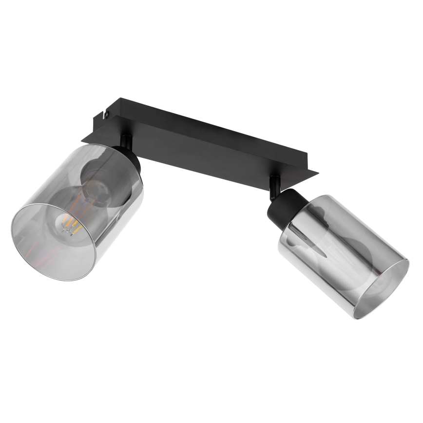Globo - Spotlámpa 2xE27/15W/230V fekete