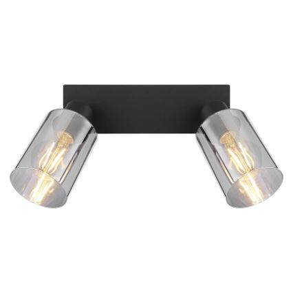 Globo - Spotlámpa 2xE27/15W/230V fekete