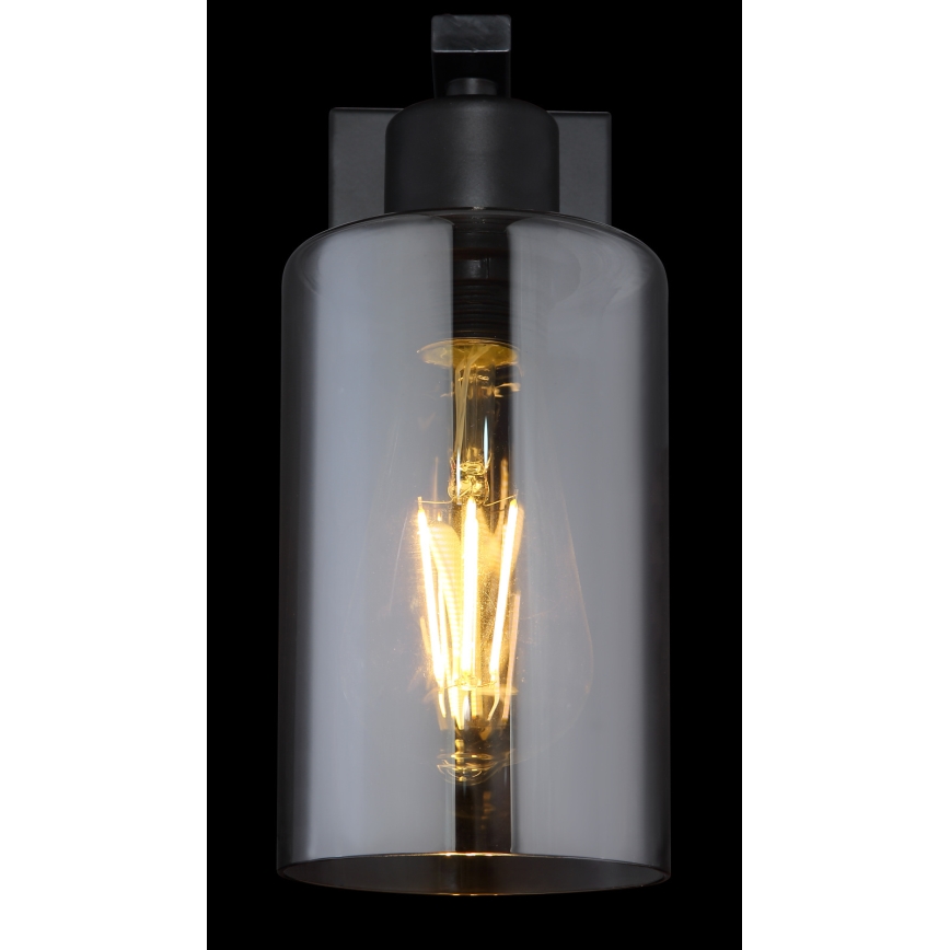 Globo - Fali lámpa 1xE27/60W/230V fekete