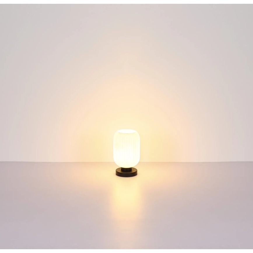 Globo - Asztali lámpa 1xE27/40W/230V fehér