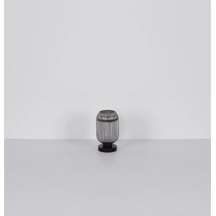 Globo - Asztali lámpa 1xE27/40W/230V szürke