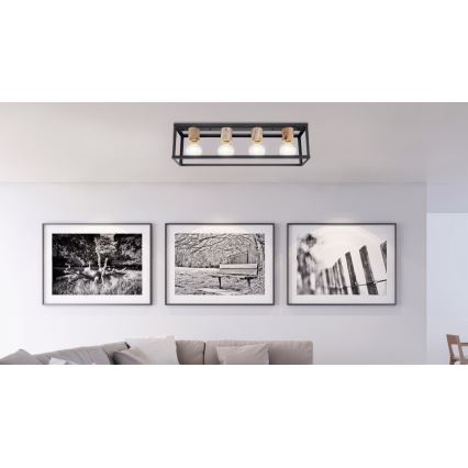 Globo - Mennyezeti lámpa 4xE27/60W/230V